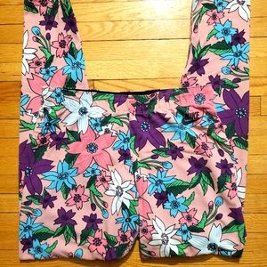 Nike floral leggings